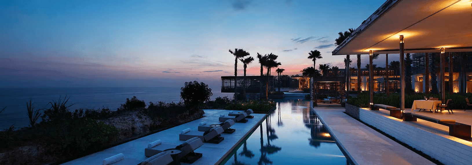 Alila Uluwatu, a resort in Bali that my mom helped design.